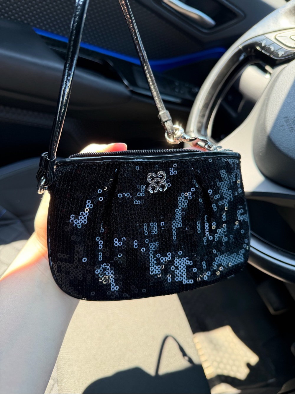 Coach mini clutch wallet